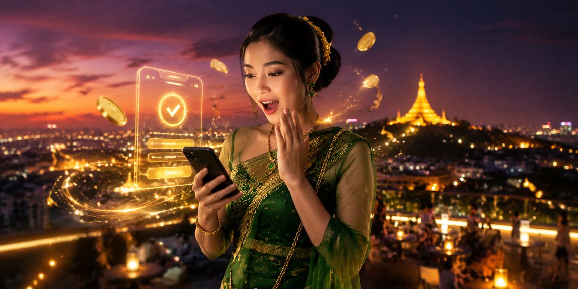 မန္တလေးတောင်တန်းတွင် ငွေလွှဲပြုလုပ်နေသော ဖုန်းပုံ